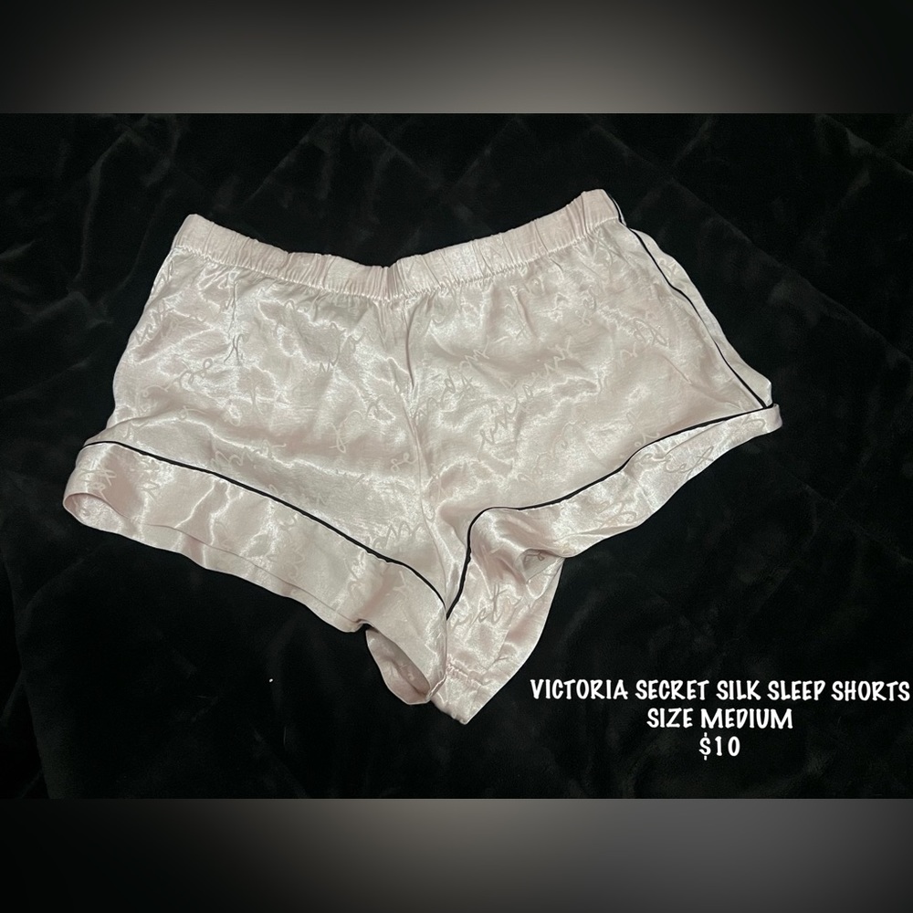 Victoria Secret Silk Sleep Shorts